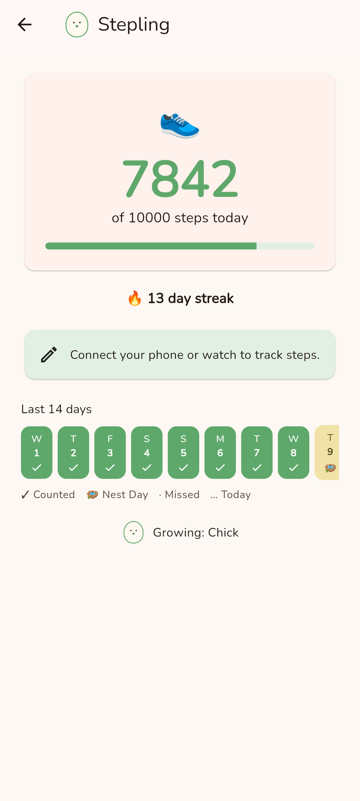 Steps with Stepling screenshot